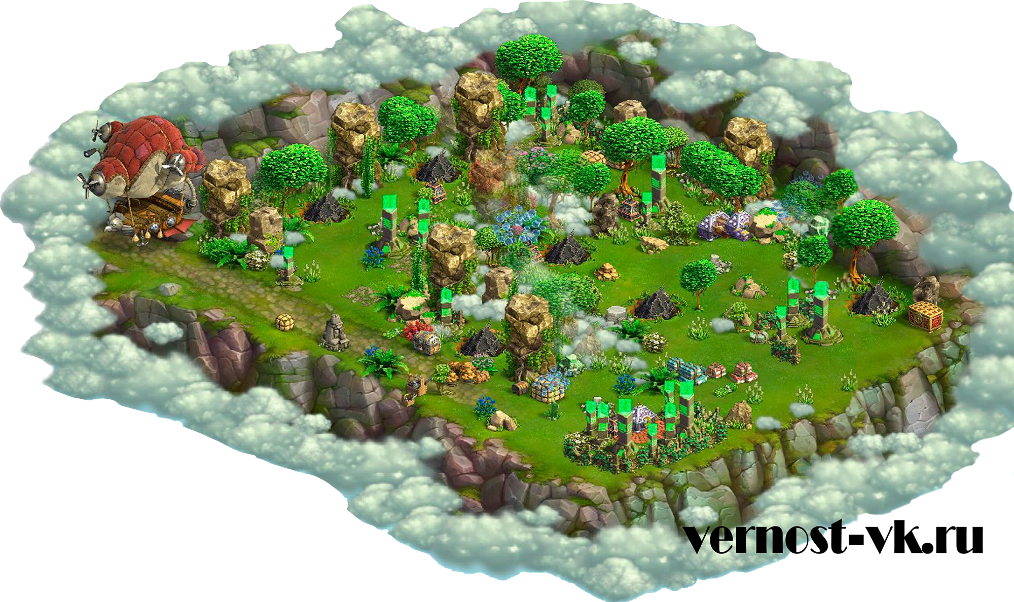 Вересковая опушка верность рыцари и принцессы карта локации