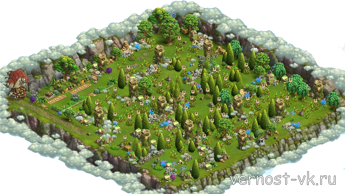 Вересковая опушка верность рыцари и принцессы карта локации