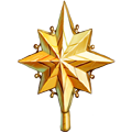 Coll christmas tree topper