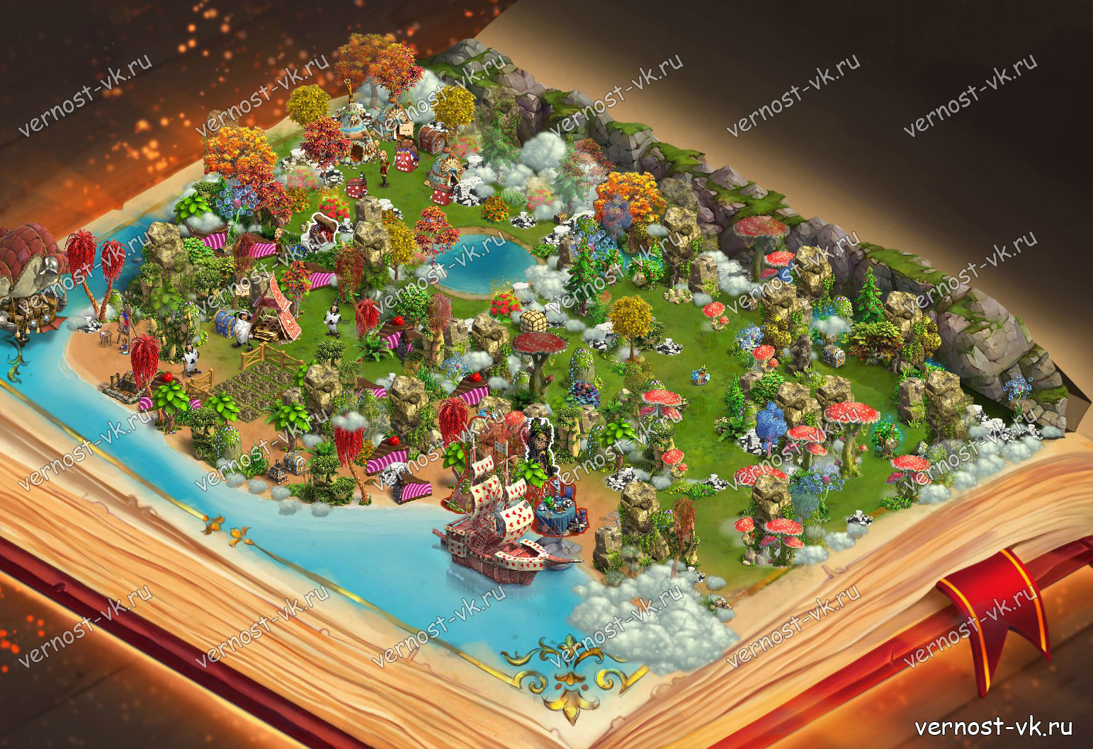 Image - Map wonderland unlocked ru02.png | Knights and Brides Wiki ...