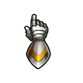 Silver-touch hand