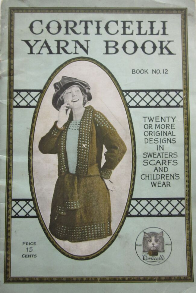 Corticelli 12 Yarn Book | Knitting and Crochet Pattern Archive Wiki ...
