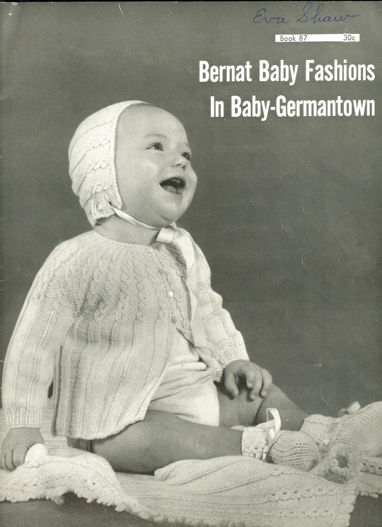 Bernat Book 87 Baby Fashions in BabyGermantown Knitting and Crochet
