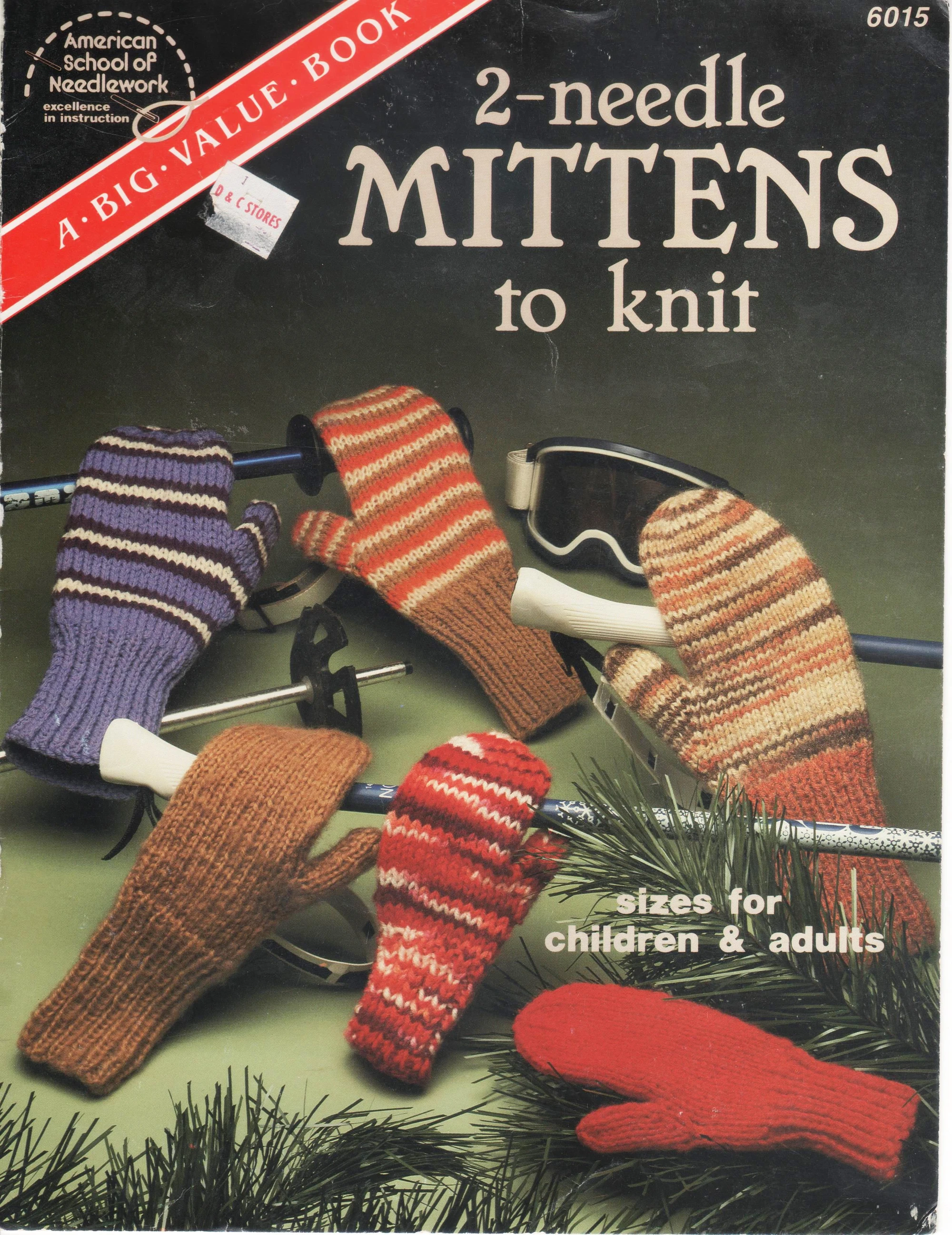 CategoryAmerican School of Needlework Knitting and Crochet Pattern