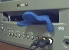 Charlie in the VCR