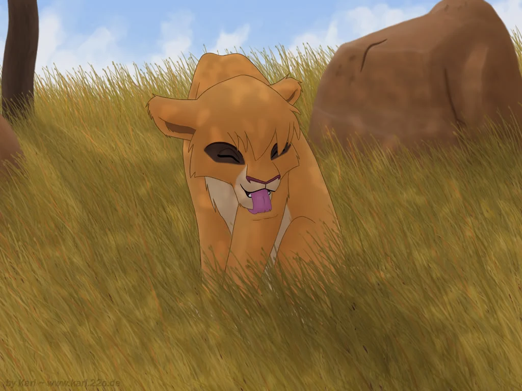 Bild Vitani putzend.jpg König der Löwen Wiki FANDOM powered by Wikia