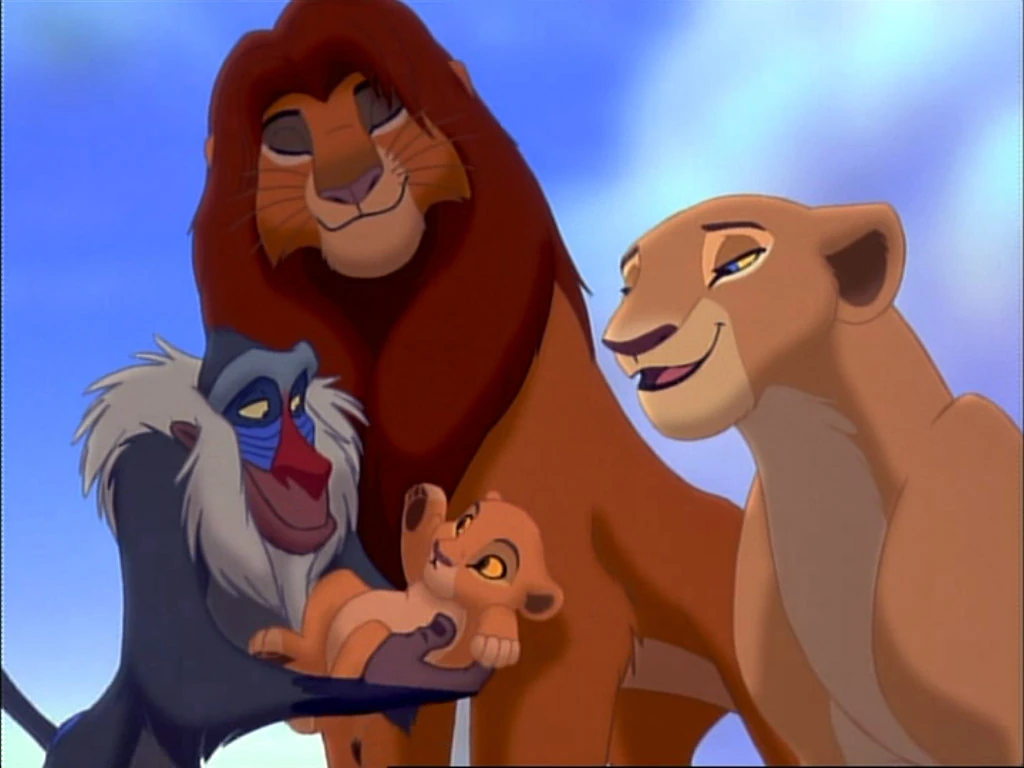 Disney König Der Löwen Simba Und Nala