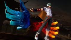 Shun'ei atacando (KOF XIV)