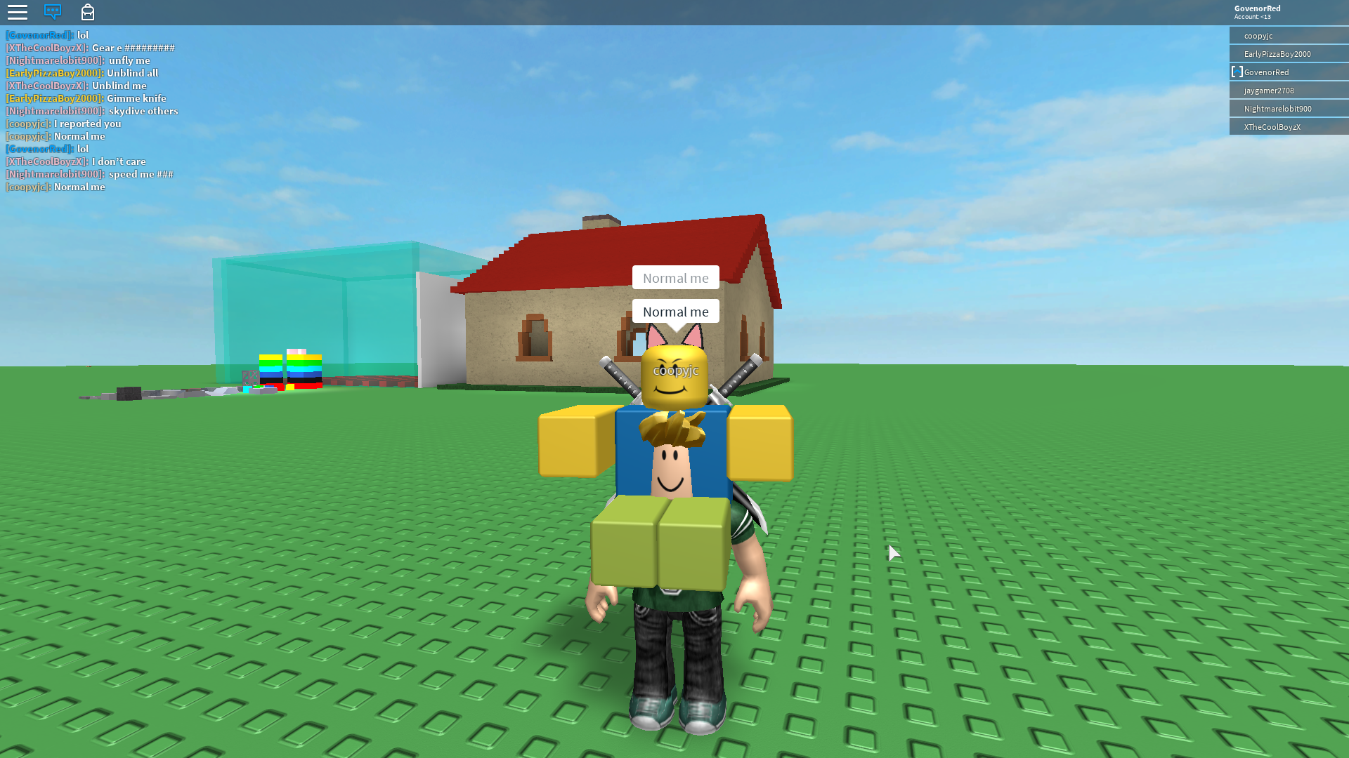 Glitches Kohls Admin House Wiki Fandom - how to make everone have admin in a game roblox