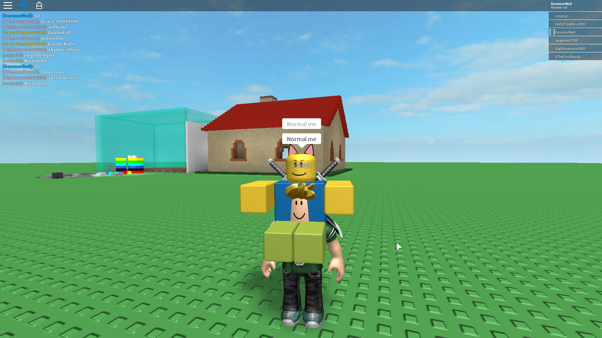 comandos de free admin roblox