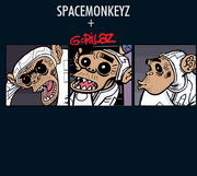 Spacemonkeyz gorillaz