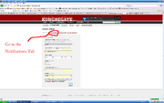 How to stop Kongregate linking to Facebook step 3