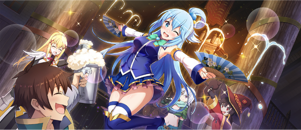 Character:Aqua/Nature's Beauty | Konosuba Fantastic Days Wiki | Fandom