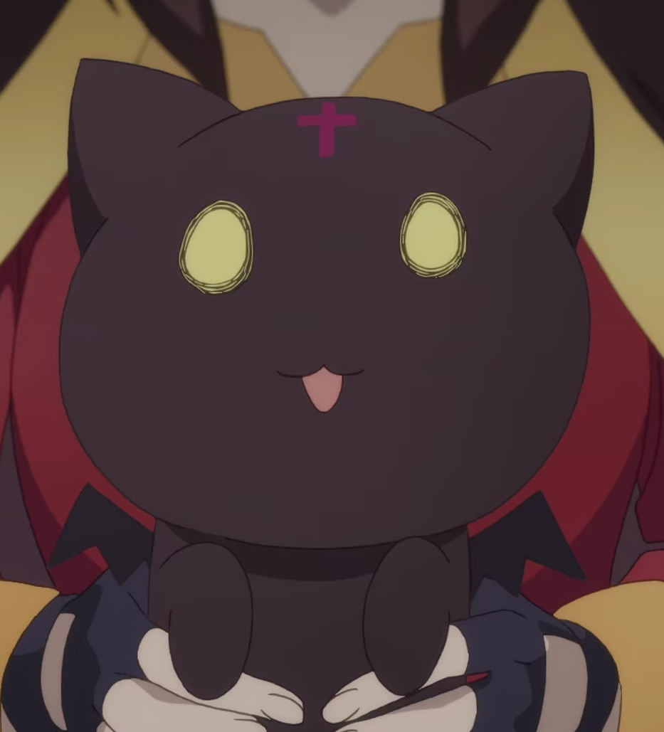 megumin konosuba cat