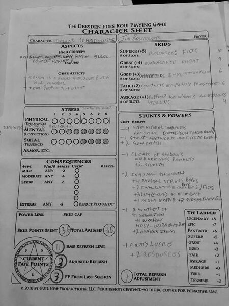 Alpha Edmund Sheet