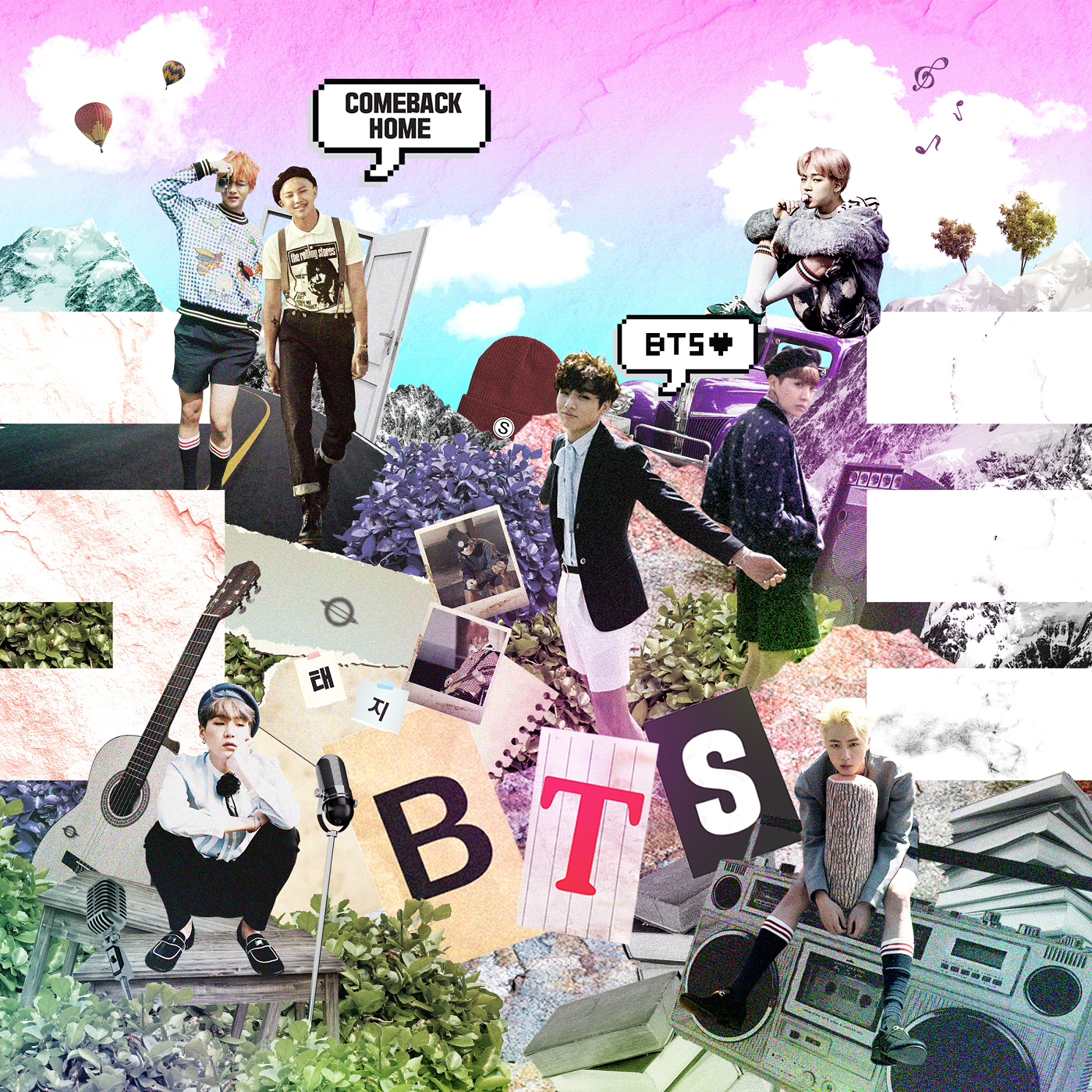 BTS — Cover, Mixtape, OST, Collaboration & Other Non-Album Song Track