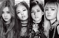 Imagen promocional de Black Pink para "Boombayah"