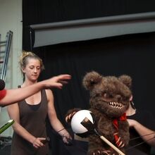 krampus teddy bear
