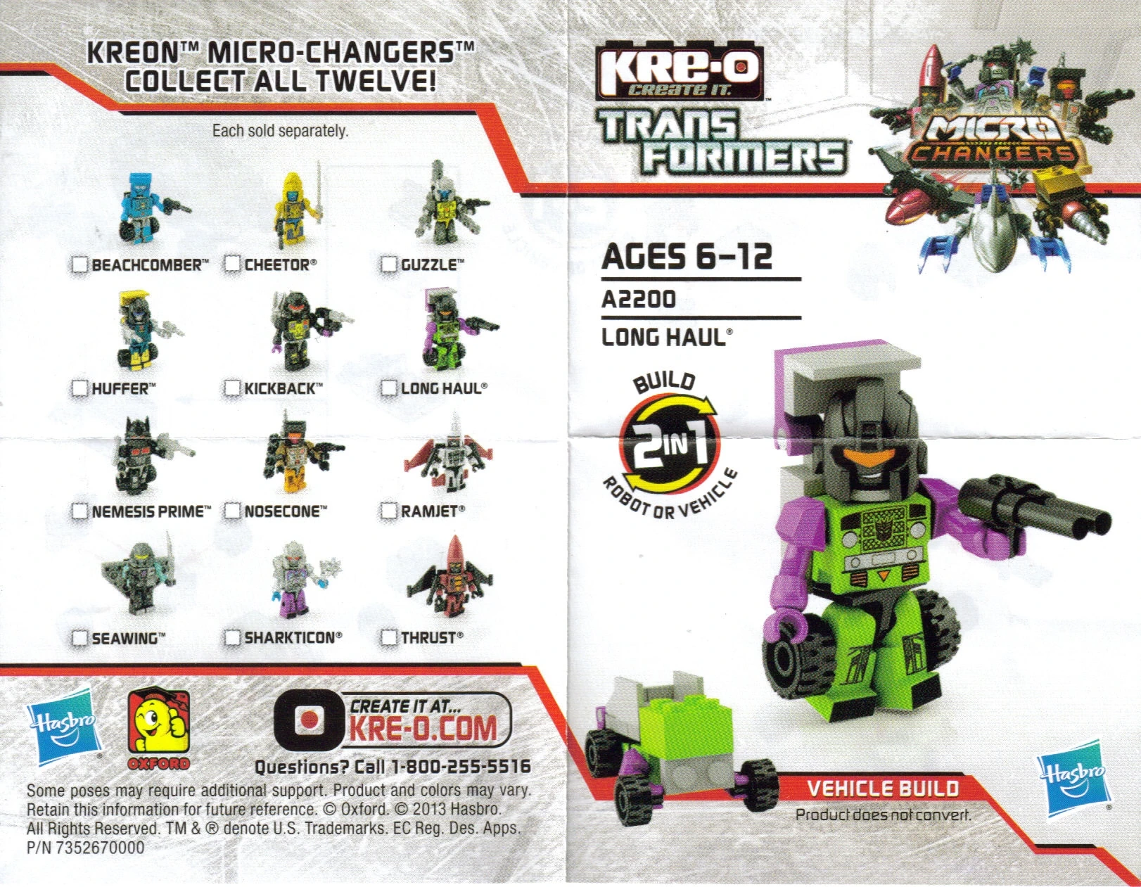 Instructions Long Haul KreO Wiki FANDOM powered by Wikia