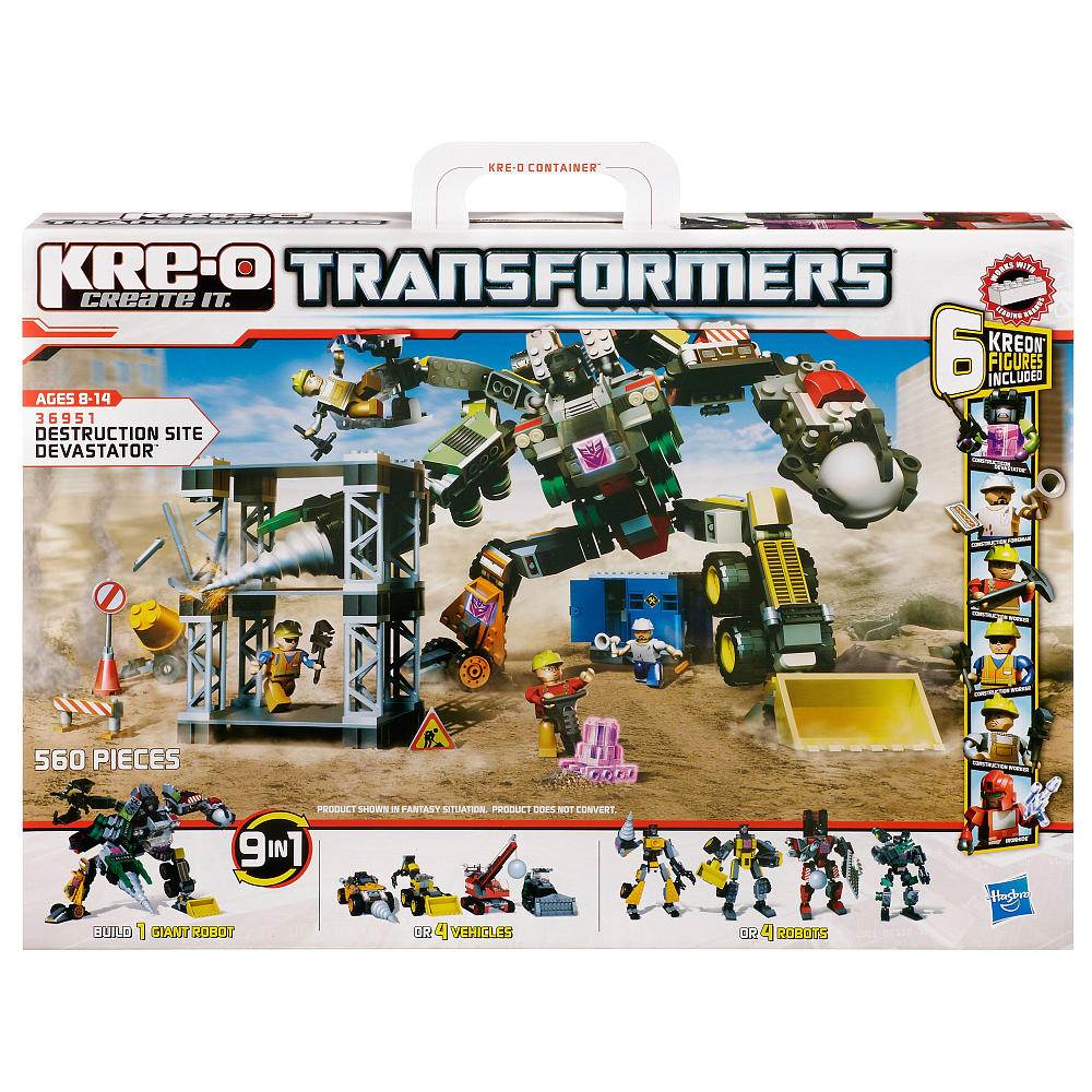 kre o transformers destruction site devastator