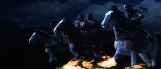 Afire mares