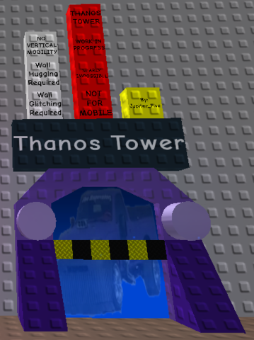 Thanos Tower Kiddie S Towers Of Hell Wiki Fandom