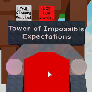 roblox jtoh tower of impossible expectations Tower Of Impossible Expectations Kiddie S Towers Of Hell Wiki