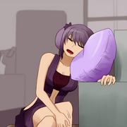 1-64 Airi asleep on the job