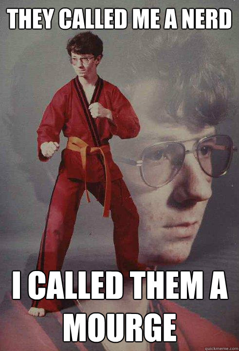 karate nerd t shirt