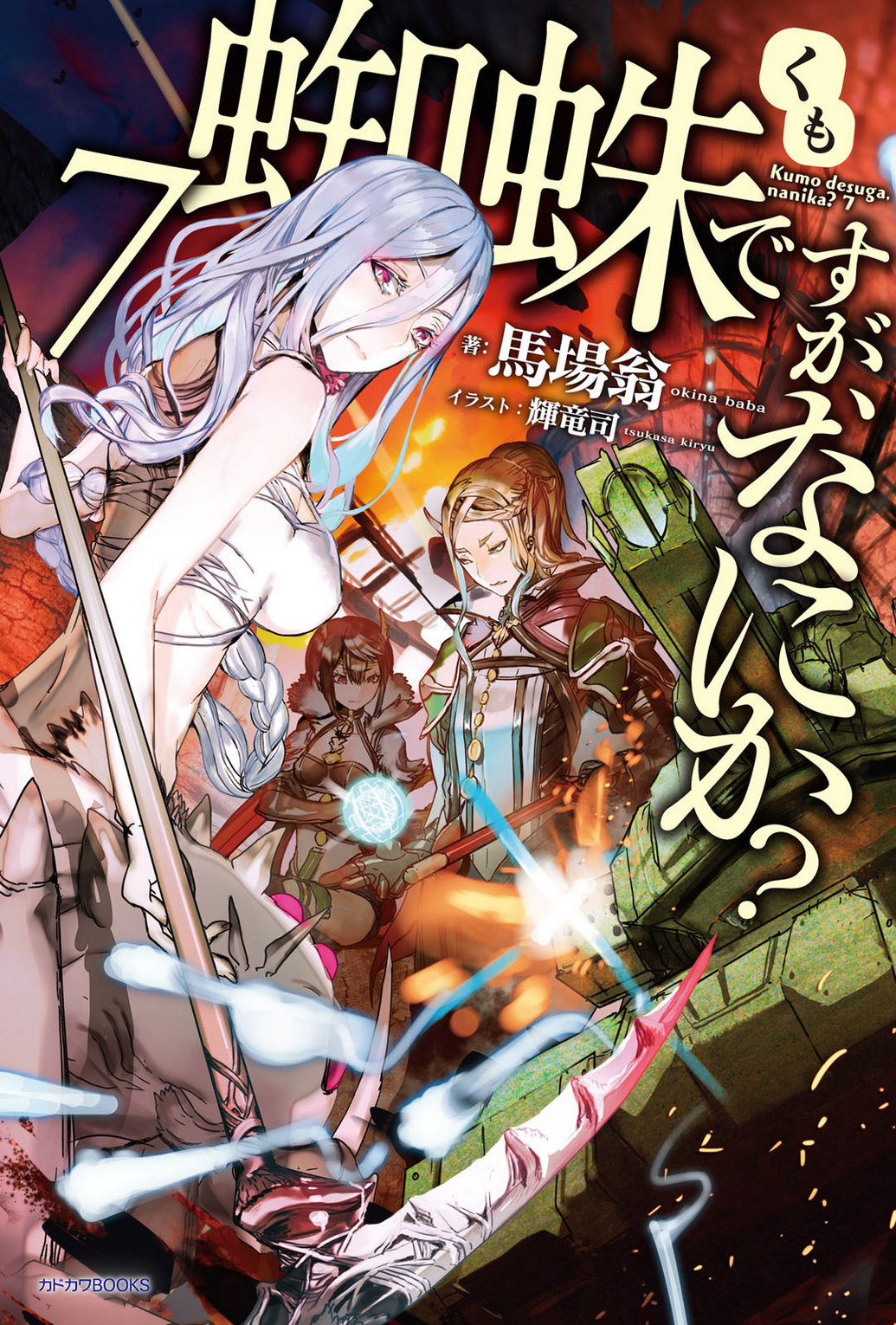 Light Novels Volume 7 Kumo Desu ga, Nani ka? Wikia
