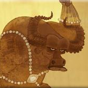 Master Bull Painting Kung Fu Panda Wiki Fandom
