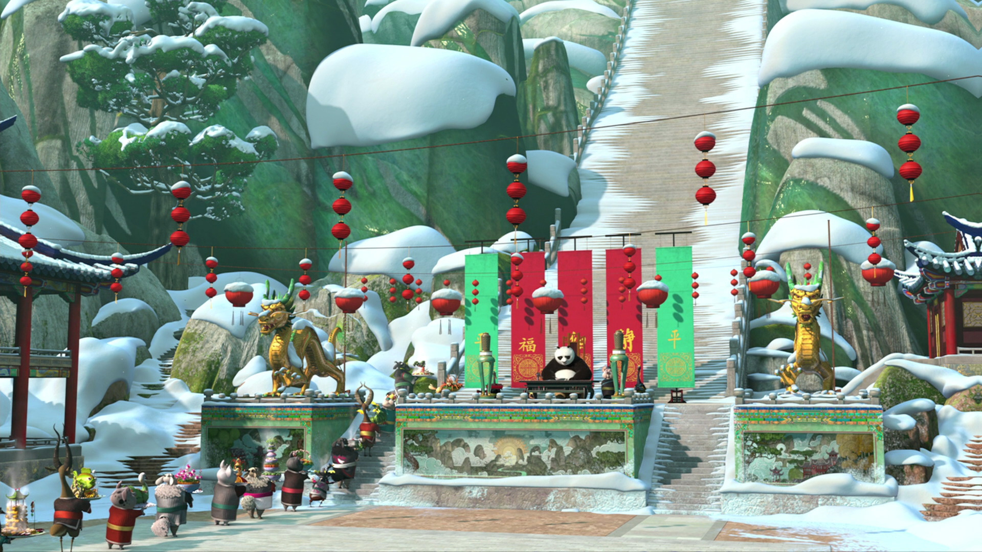 Image - Winter-jade-palace-arena.png | Kung Fu Panda Wiki | FANDOM