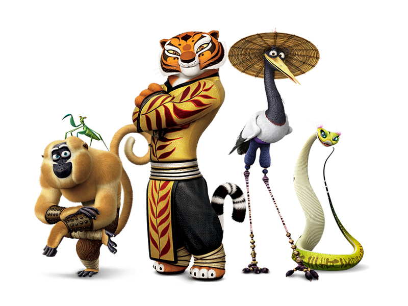 Furious Five Kung Fu Panda Wiki Fandom