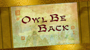Owl be back