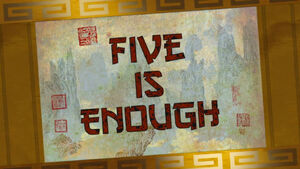 Five-is-enough-title
