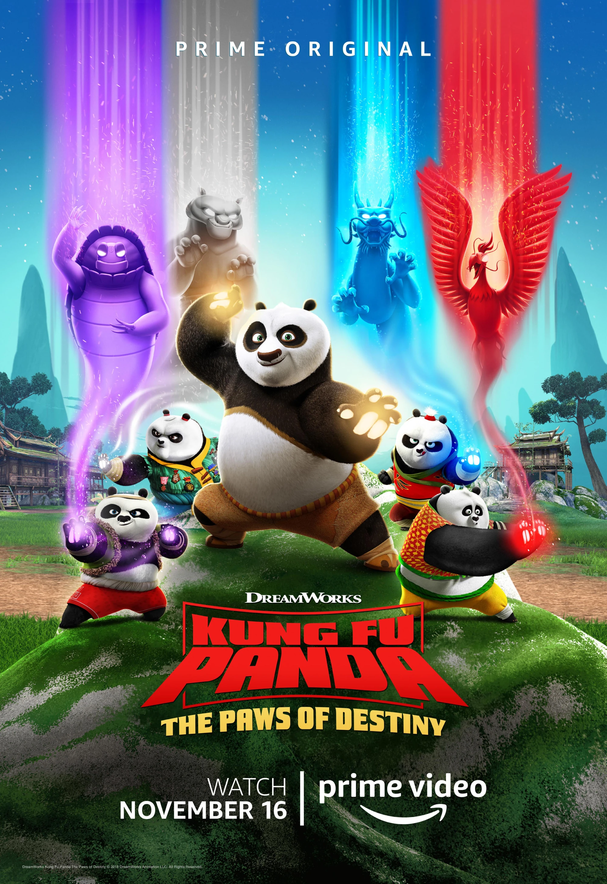 Kung Fu Panda Paws Of Destiny Characters