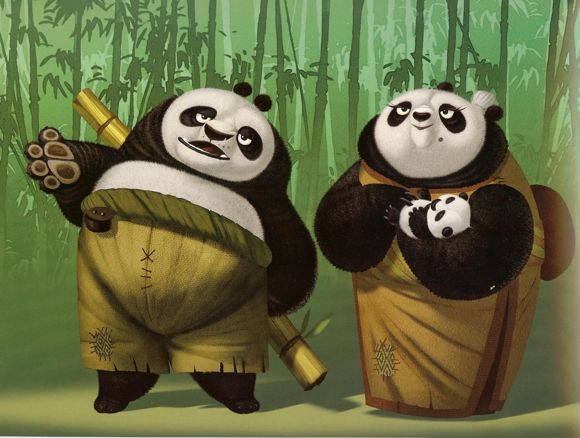 Po's parents Kung Fu Panda Wiki FANDOM powered by Wikia