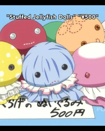 princess jellyfish plush