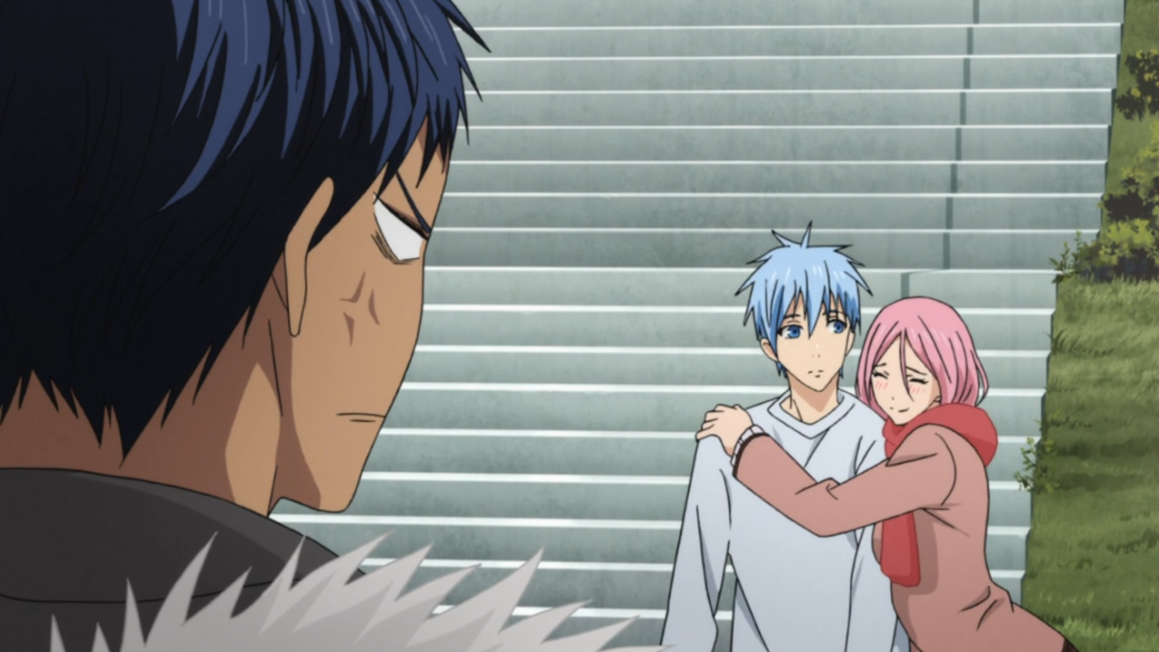 Immagine Momoi Abbraccia Kuroko Png Kuroko No Basket Wiki Fandom Powered By Wikia