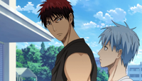 Kagami talks to Kuroko about Aomine