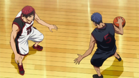 Kagami vs Aomine One on One