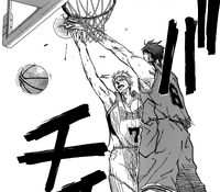 Midorima blocks Hayama