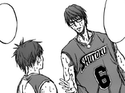 Akashi and Midorima after the match