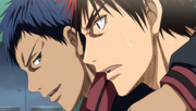 Aomine's annoying Kagami