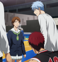 Kuroko's determination to win