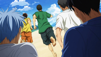 Beach running
