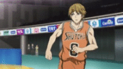Miyaji dribbles