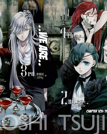 105 The Butler Announcement Kuroshitsuji Wiki Fandom