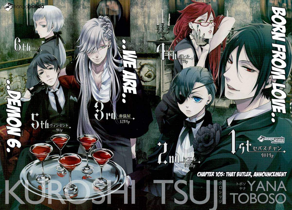 Black Butler Saison 4 Date De Sortie Sondage de popularité des personnages | Wiki Kuroshitsuji | FANDOM
