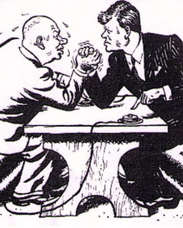 Cuban Missile Crisis Political Cartoon / • examine the political
